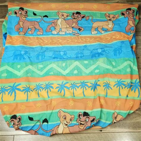 Vintage Disney Lion King 2 Simbas Pride Twin Fitted Sheet £1889