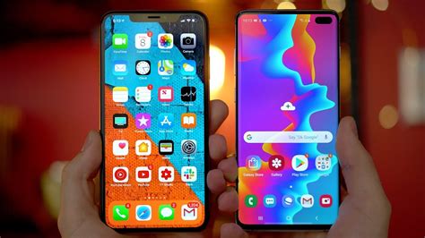 Galaxy S10 Vs Iphone Xs Max Real World Differences Youtube