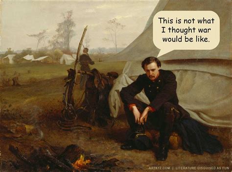 red badge  courage meme poster  artk