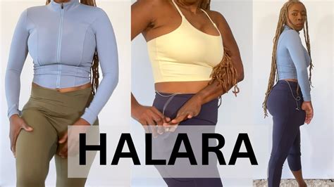 HALARA TRY ON HAUL HALARA ACTIVE WEAR REVIEW YouTube