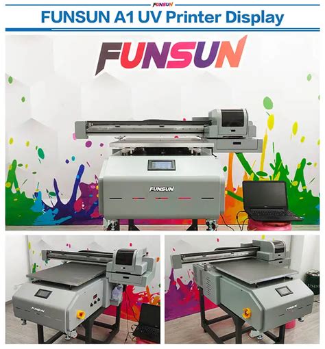 Funsun A Uv Printer Inkjet Flatbed Uv Led Printing Machine