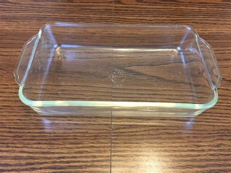 Vintage Fire King Anchor Hocking Clear Baking Dish Etsy