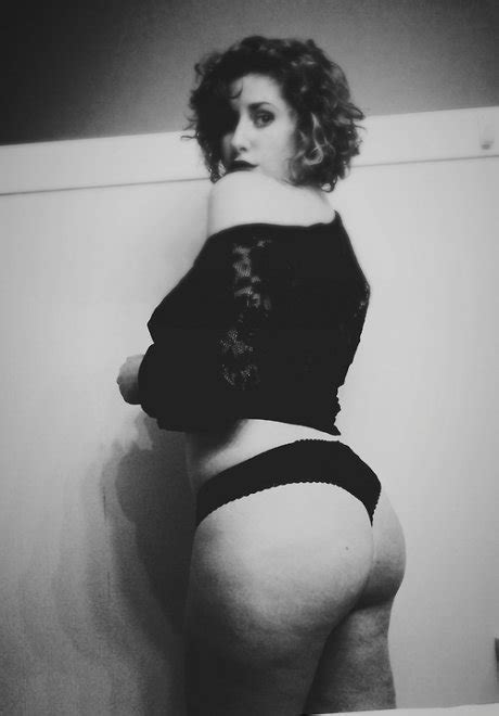 Black White Thong Porn Pic