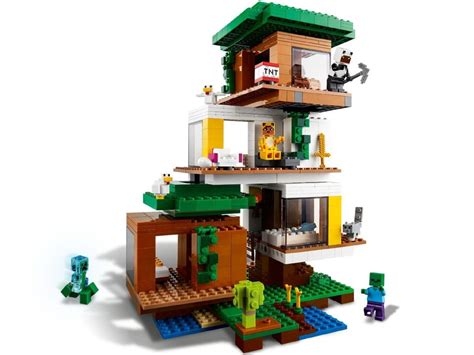 LEGO Minecraft 21174 Современный домик на дереве | playzone.com.ua