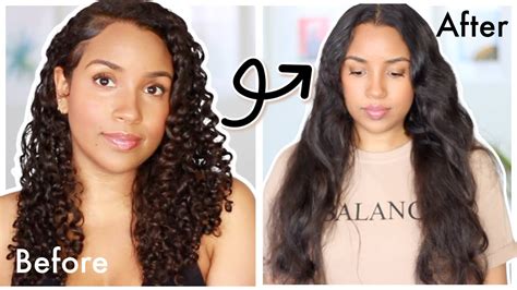 Overnight Blowout For Curly Hair Heatless And Natural Hair Care Youtube