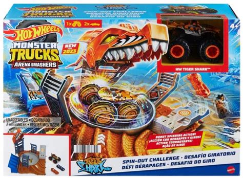 Hot Wheels Monster Truck Arena Smashers Provocarea Spin Out Vvtmthnb Hnb Domo Ro