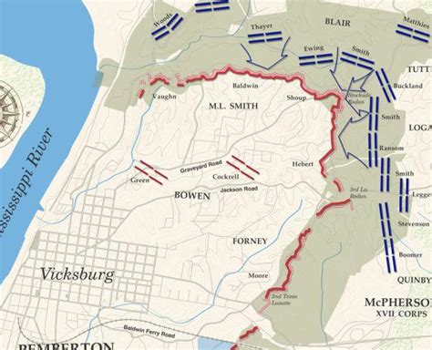 Vicksburg Campaign Of 1863 American Battlefield Trust