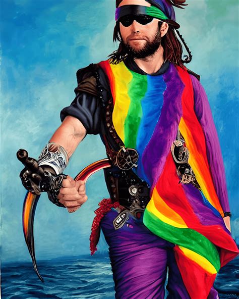 Dan Crenshaw As A Gay Pirate Creative Fabrica