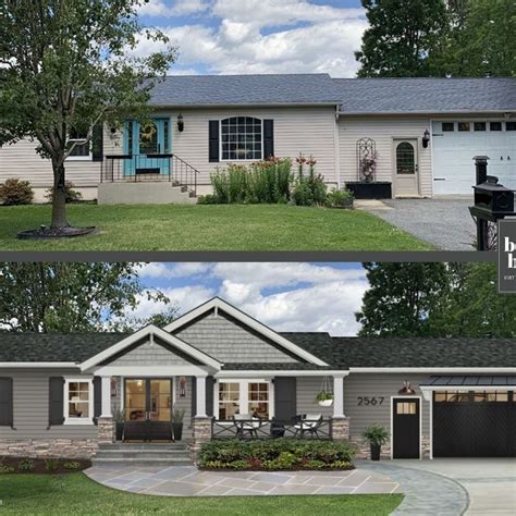 Ranch homes before after makeover – Artofit