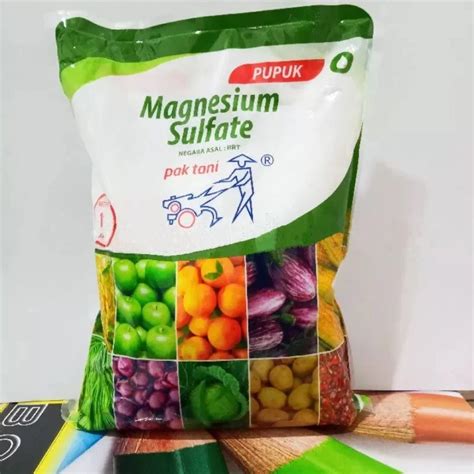 Pupuk Magnesium Sulfate Pak Tani Kg Lazada Indonesia