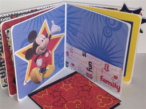 Disney Scrapbook Premade Pages Chipboard Scrapbook Mini Album Etsy