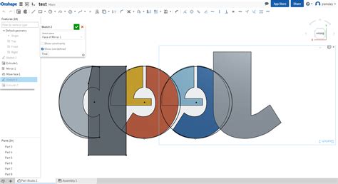 The Art Of Typography In Onshape: A 3-Step Guide