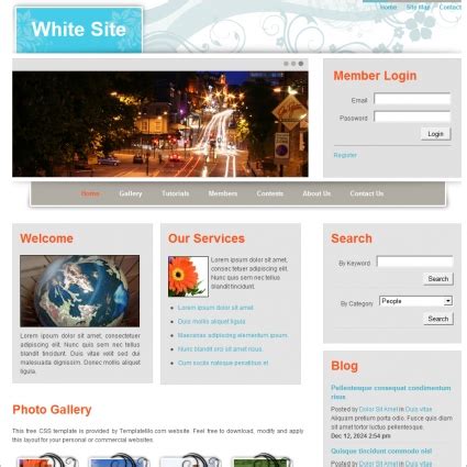 Ellen white template 2386 web templates free download