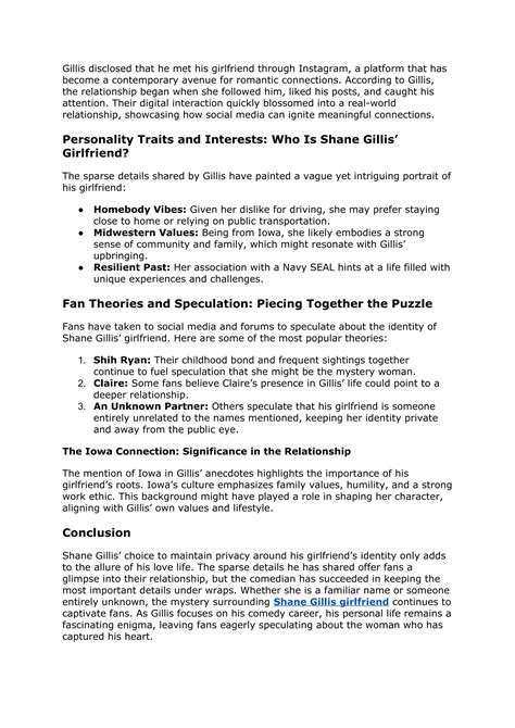 Unraveling the Mystery_ Shane Gillis’ Girlfriend and His Dating History