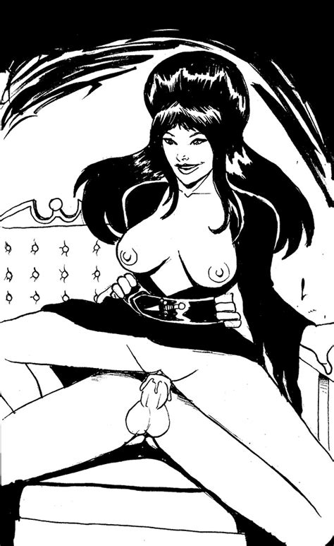 InktoberX Day Thirty One Elvira By Geekyguy Hentai Foundry