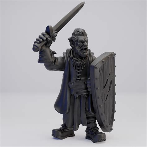 Hot Goblin レンジャー剣盾A ミニチュア ホットゴブリン TRPG