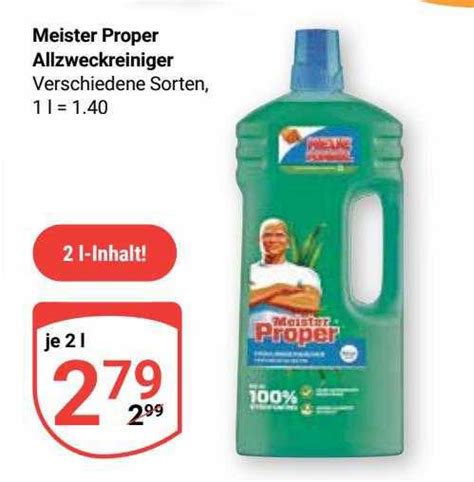 Meister Proper Allzweckreiniger Angebot Bei Globus