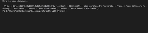 Python Crud Operations In Mongodb Copyassignment