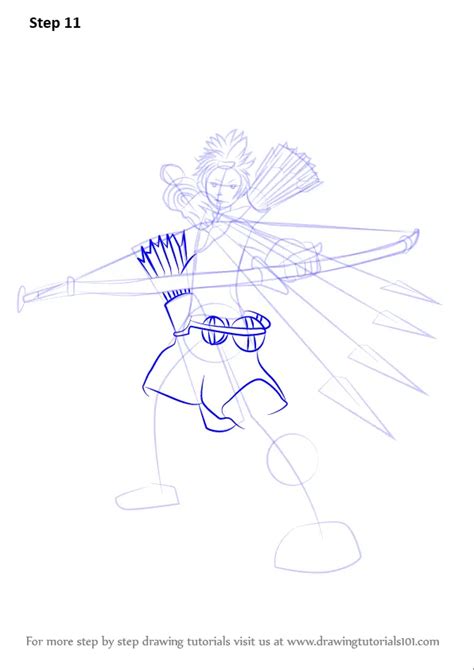 How To Draw Mori Ranmaru From Sengoku BASARA Sengoku BASARA Step By