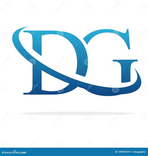 Creative DG Logo Icon Design Stock Vector - Illustration of icon, vector: 169949274