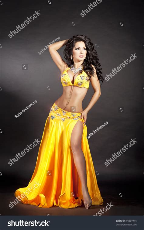 Beautiful Slim Woman Belly Dancer Sexy Stock Photo 99927233 Shutterstock