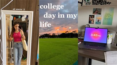 College Day In My Life YouTube