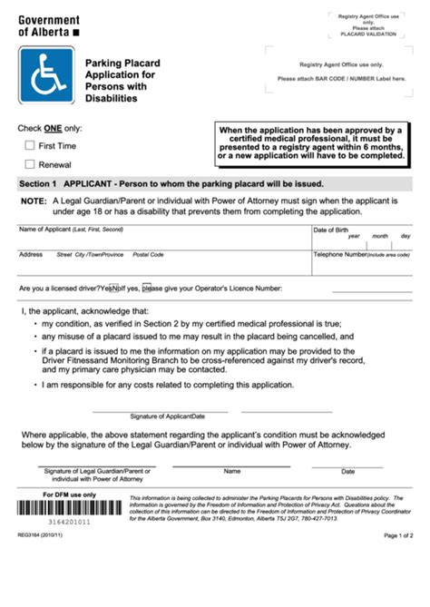 Dmv Handicap Placard Form Printable