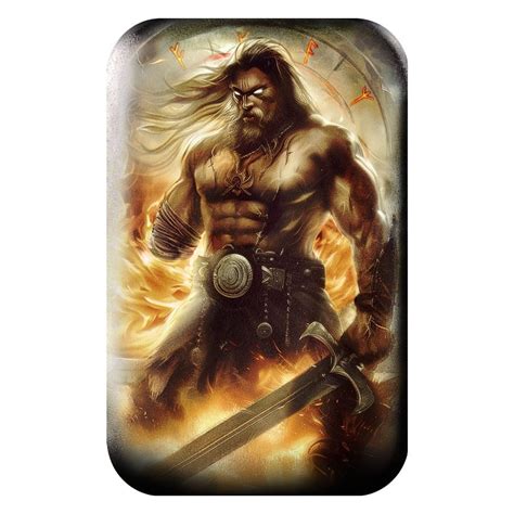 2 oz Germania Mint Gods – Týr Antique Finish Silver Cast Bar (with Gift ...