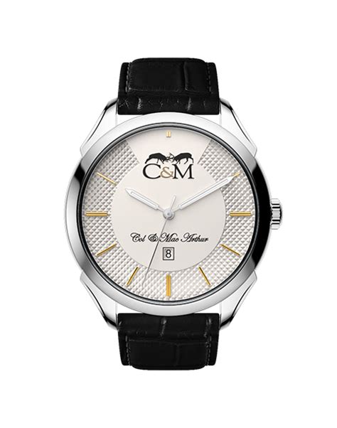 Montre Lunar White Titane Automatique Col Macarthur