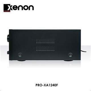 Xenon PRO XA1240F Karaoke Amplifier With Bluetooth Black Shopee