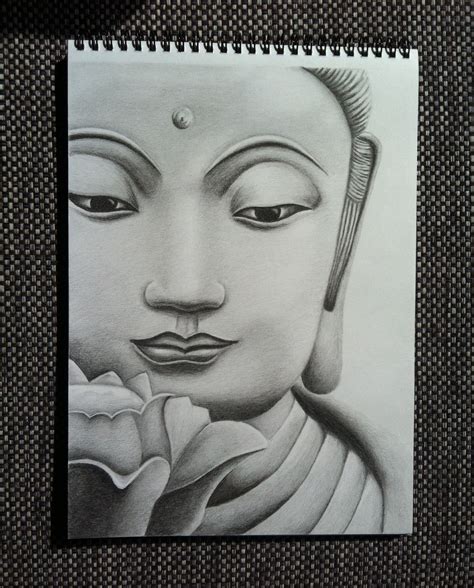 buddha drawing 6