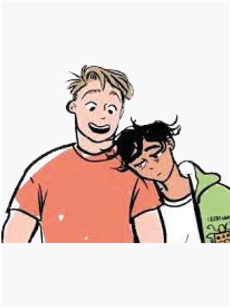 Sticker Heartstopper Nick Et Charlie Nick Et Charlie Heartstopper