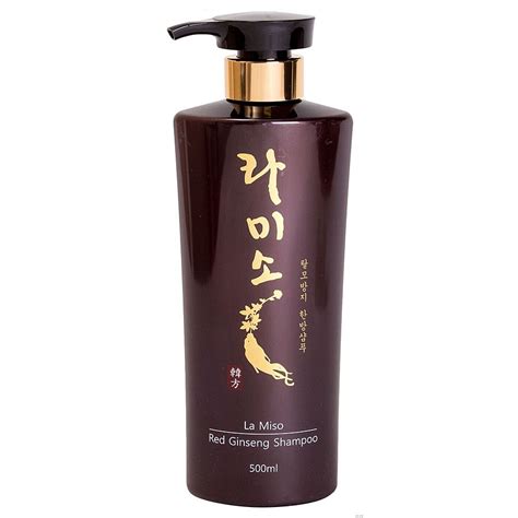 LA MISO Шампунь с экстрактом красного женьшеня Red Ginseng Shampoo ...