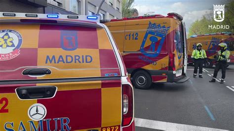 Emergencias Madrid On Twitter Accidente Avda Valladolid Moncloa