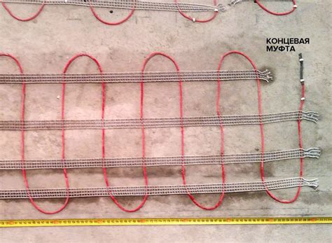 Как отремонтировать мат теплого пола