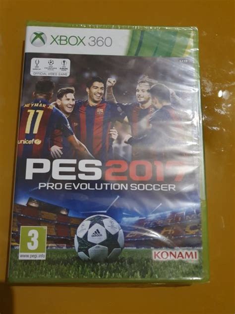 PES 2017 Xbox 360 NOVO