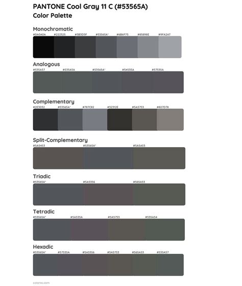 Pantone Cool Grey 11