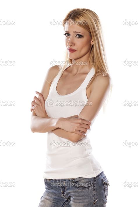 Skinny Blonde Stock Photo By Vgeorgiev