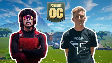 Fortnite Og Players Delighted As Dr Disrespect Hints At Tfues Comeback