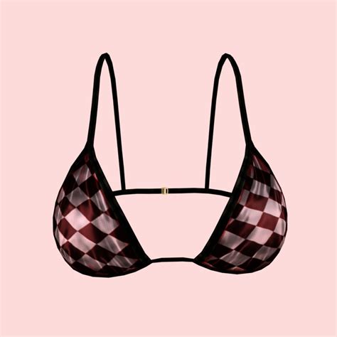 D Model Sexy Checks Bikini P Vr Ar Low Poly Cgtrader