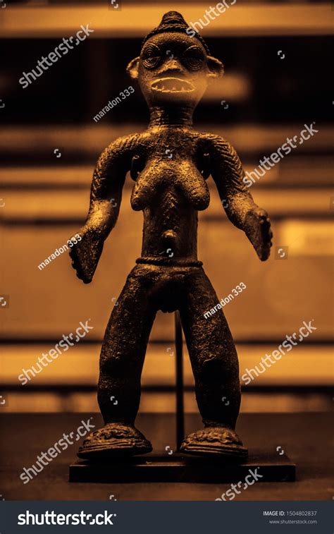 Bronze Statue Naked Woman Bare Goddess Stock Photo Shutterstock