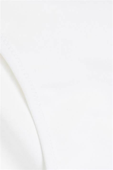 Melissa Odabash Bahamas Embellished Low Rise Bikini Briefs The Outnet