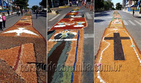 Ap S Anos Confec O Dos Tapetes De Corpus Christi Tradi O Que Une