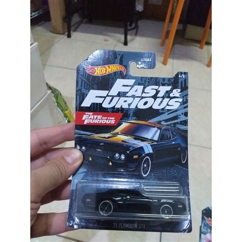 Jual HOT WHEELS FAST FURIOUS PLYMOUTH GTX HITAM CARD RUSAK Shopee Indonesia