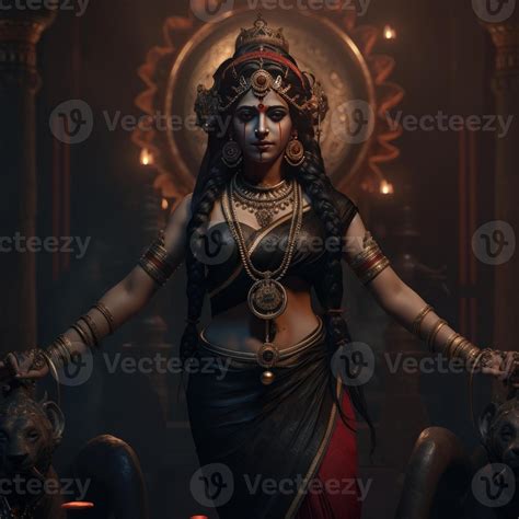 Kali Mata Goddess Of Austerity Portrait 22456153 Stock Photo At Vecteezy
