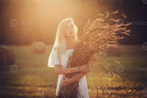 Romantic Portrait Blonde Stock Photo At Vecteezy