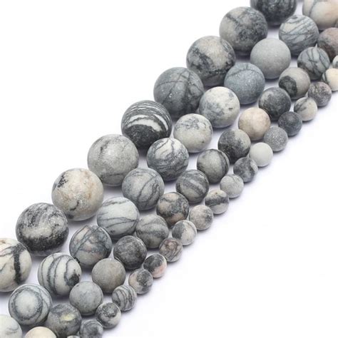 Cheap 4 6 8 10mm Natural Matte Morganite Turquoise Stone Round Beads