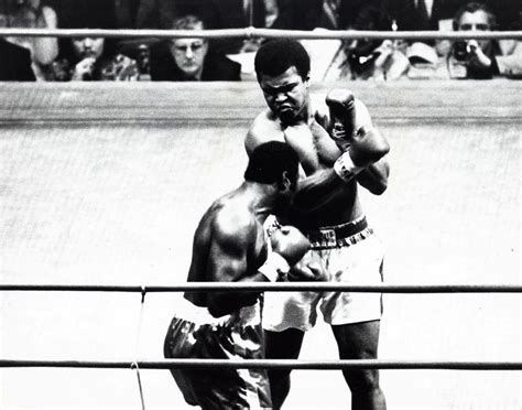 Muhammad Ali And Mac Foster Boxing Photo Print