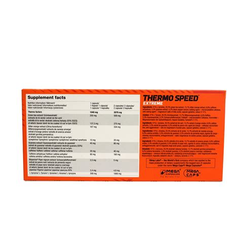Thermo Speed Extreme Mega Caps (120 Kapseln) von Olimp