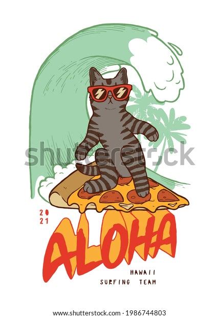 2,569 Surfing Cat Images, Stock Photos & Vectors | Shutterstock